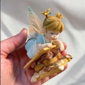 My Little Kitchen Fairies 2005 Smores Expert Fairy 4005191 Enesco Figurine VTG